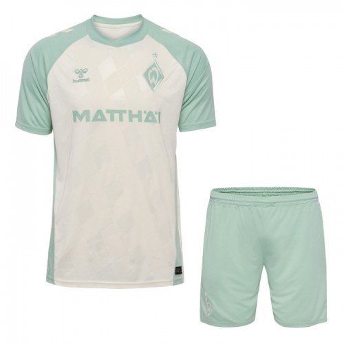 Conjunto/Equipación Werder Bremen Niño Segunda 2024-25 Conjunto/Equipación Werder Bremen Niño Segunda 2024-25